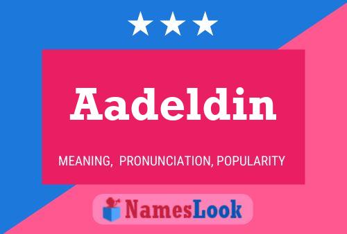 Постер имени Aadeldin