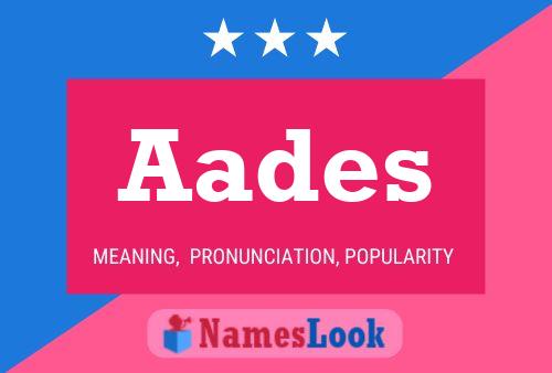 Постер имени Aades