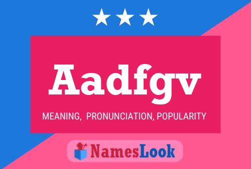 Постер имени Aadfgv