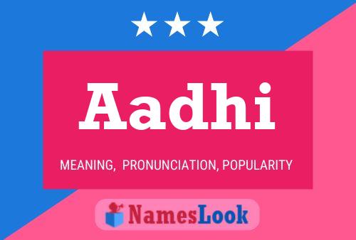 Постер имени Aadhi