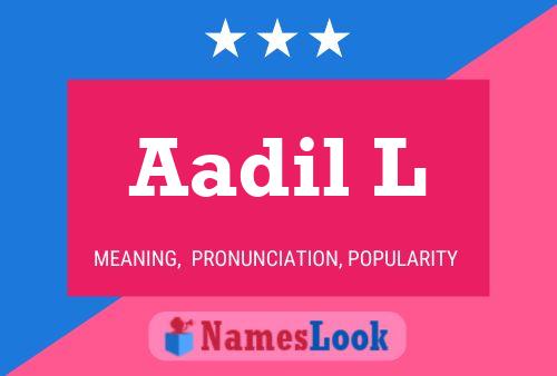 Постер имени Aadil L