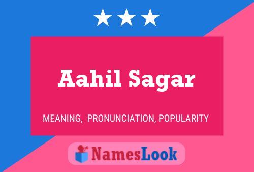 Постер имени Aahil Sagar