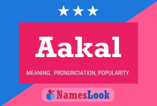 Постер имени Aakal