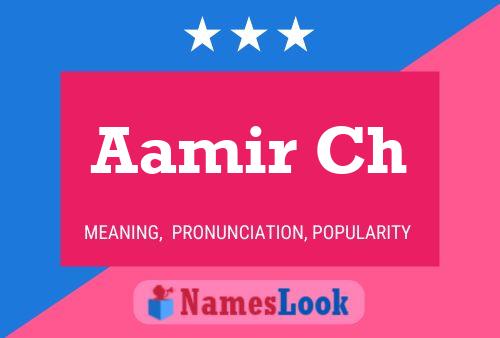 Постер имени Aamir Ch