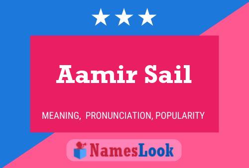 Постер имени Aamir Sail