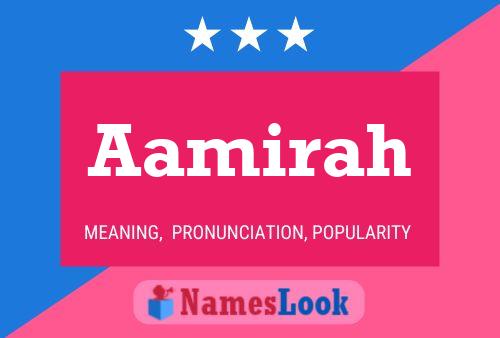 Постер имени Aamirah