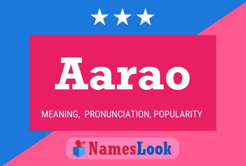 Постер имени Aarao