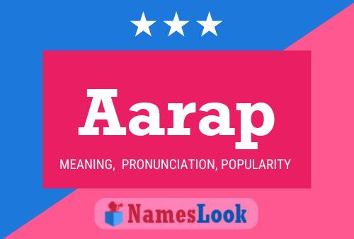 Постер имени Aarap