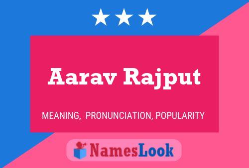 Постер имени Aarav Rajput