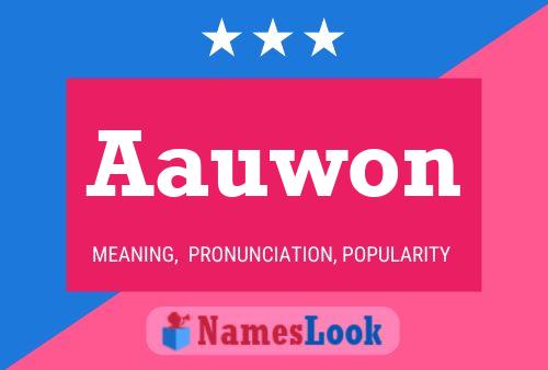 Постер имени Aauwon