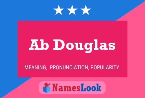 Постер имени Ab Douglas