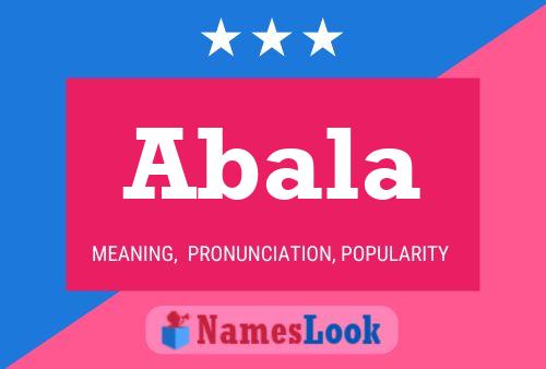 Постер имени Abala