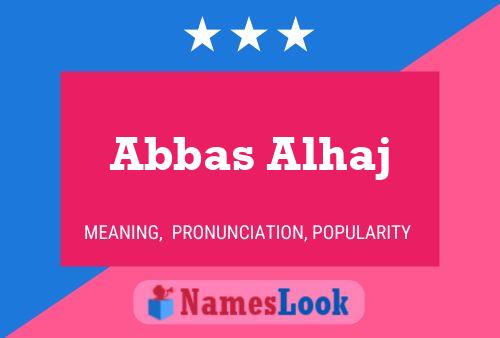 Постер имени Abbas Alhaj