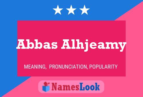 Постер имени Abbas Alhjeamy