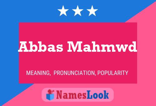 Постер имени Abbas Mahmwd