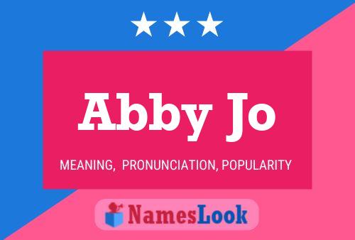 Постер имени Abby Jo