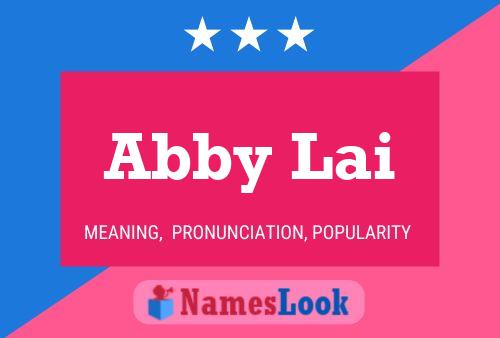 Постер имени Abby Lai