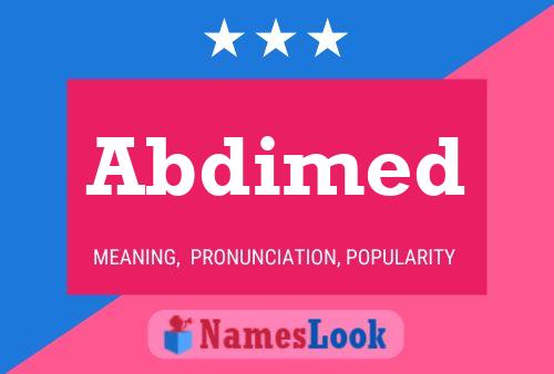 Постер имени Abdimed