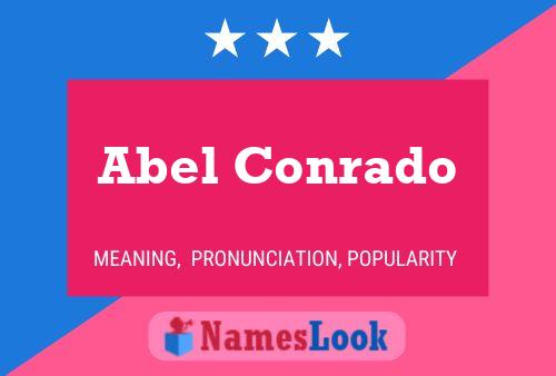 Постер имени Abel Conrado