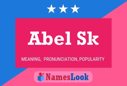 Постер имени Abel Sk