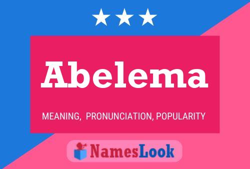 Постер имени Abelema