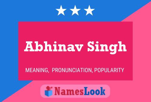 Постер имени Abhinav Singh