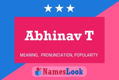 Постер имени Abhinav T