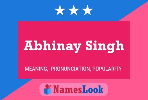 Постер имени Abhinay Singh