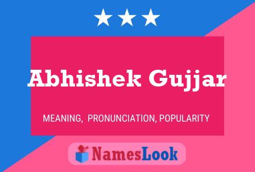 Постер имени Abhishek Gujjar