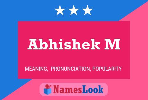 Постер имени Abhishek M