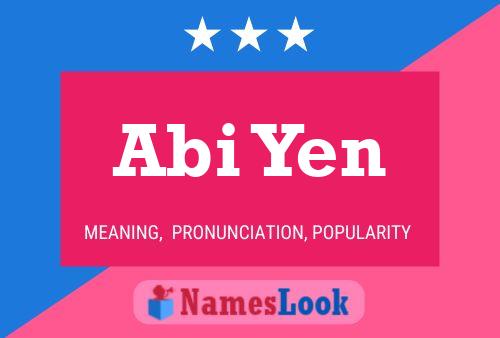 Постер имени Abi Yen