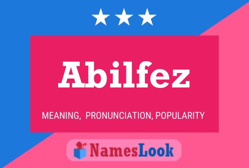 Постер имени Abilfez