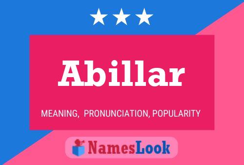 Постер имени Abillar