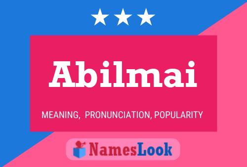 Постер имени Abilmai