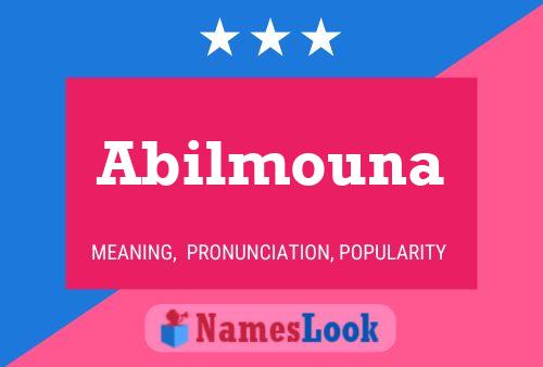 Постер имени Abilmouna