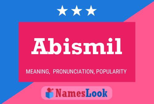 Постер имени Abismil