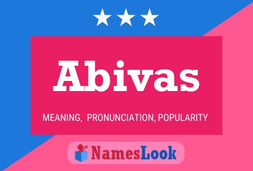 Постер имени Abivas