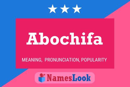 Постер имени Abochifa