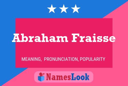 Постер имени Abraham Fraisse