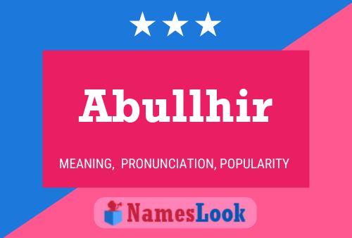 Постер имени Abullhir