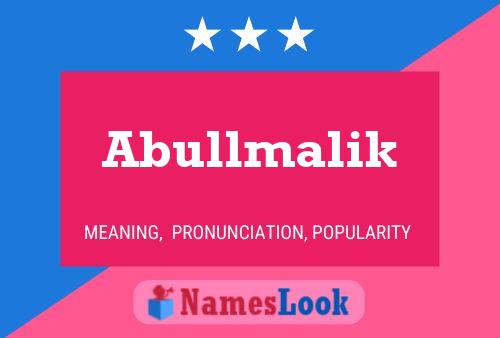 Постер имени Abullmalik