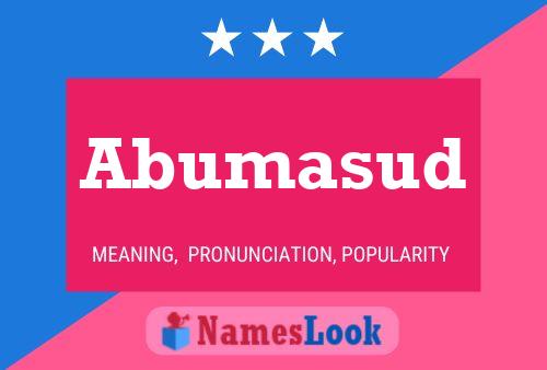 Постер имени Abumasud