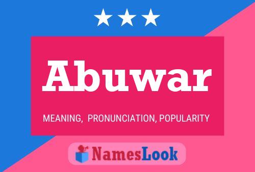 Постер имени Abuwar