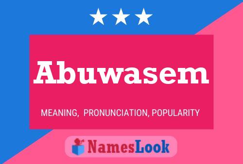 Постер имени Abuwasem