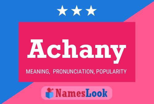 Постер имени Achany