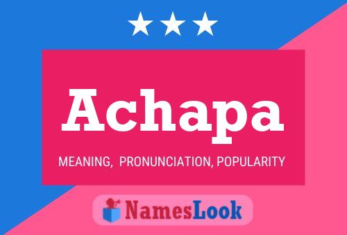 Постер имени Achapa