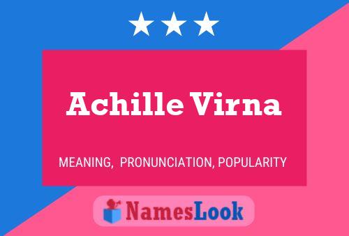 Постер имени Achille Virna