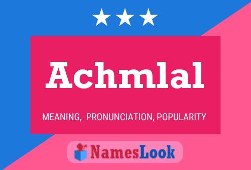 Постер имени Achmlal