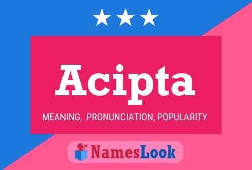 Постер имени Acipta