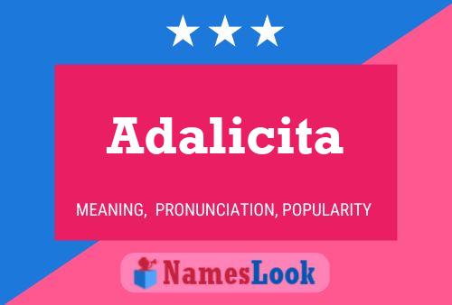 Постер имени Adalicita